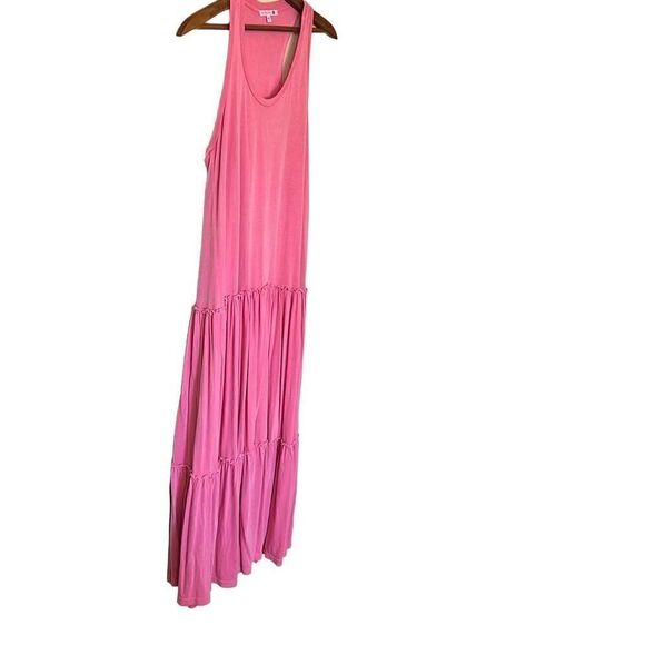 Sundry Cotton Blend Racerback Maxi Dress - Picture 2 of 9